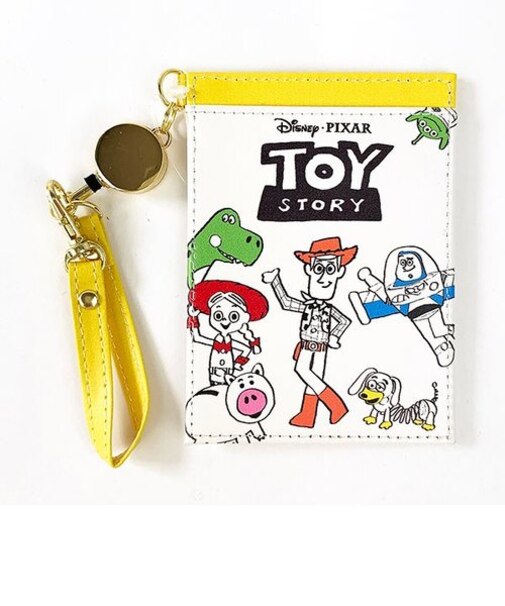 ディズニー トイストーリー シングルパスケース 集合 トイストーリー パスケース Disney 定期入れ  ホワイト  (MCOR)