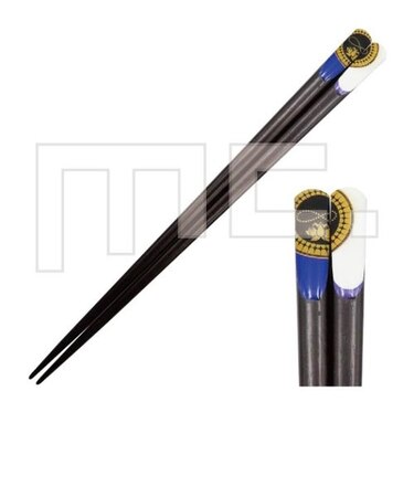 刀剣乱舞 天削箸　数珠丸恒次 おはし とうらぶ 天然木 ブルー グッズ  (MCOR)