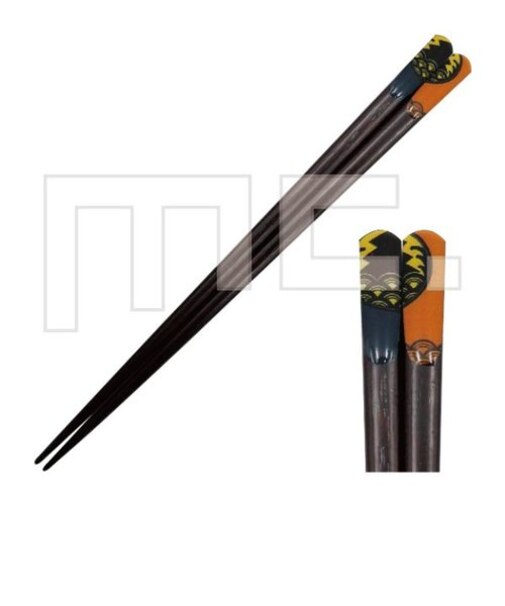 刀剣乱舞 天削箸　博多藤四郎 おはし とうらぶ 天然木 ブラック グッズ  (MCOR)