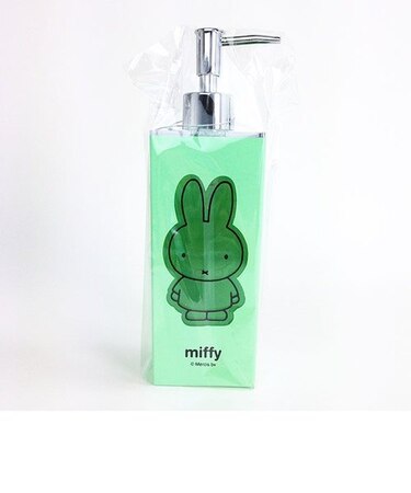 ミッフィー ウィンドウディスペンサー ミッフィー ディスペンサー シャンプーボトル ソープボトル グリーン グッズ(MCOR)