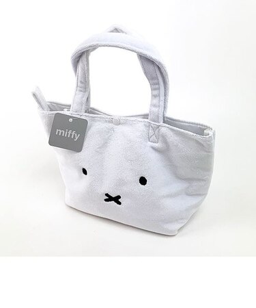 ミッフィー もこもこ2wayバッグmiffy　WH 保冷バッグ　ランチバッグ ホワイト グッズ