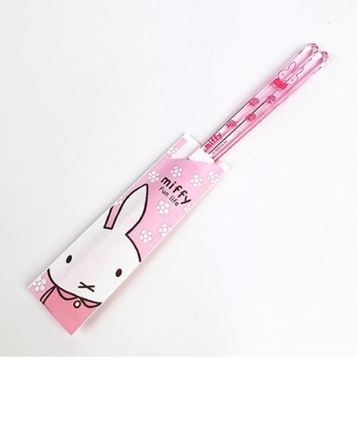 ミッフィー クリアハシ LPK ファンライフ ミッフィー 箸 カトラリー ピンク グッズ 日本製 