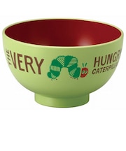 はらぺこあおむし 塗汁椀 お椀/茶碗 M エリック・カール キッチン用品 4964412807199