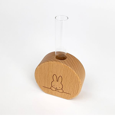 ミッフィー miffy グリーンインテリア(ラウンド) 一輪挿し