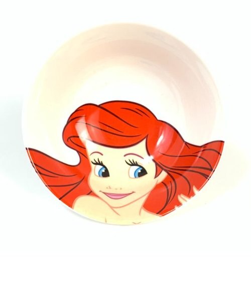 ディズニー アリエル 茶碗 お皿 食器 プリンセス ホワイト グッズ