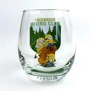 ミニオンズ  3Dグラス WOOD コップ グラス    日本製