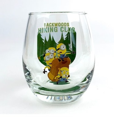 ミニオンズ  3Dグラス WOOD コップ グラス    日本製