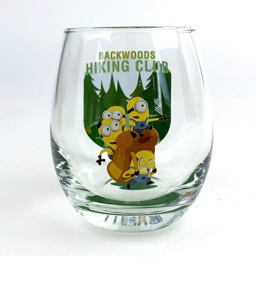ミニオンズ  3Dグラス WOOD コップ グラス    日本製