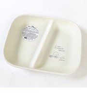 スヌーピー スクエアワンプレート スヌーピー 食器 メラミン食器 ランチ 木目調 SNOOPY 白 グッズ 日本製  (MCOR)