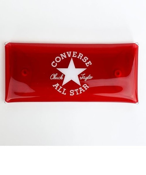 CONVERSE コンバース クリアマルチケース RD マルチケース 筆箱 ポーチ グッズ  (MCOR)