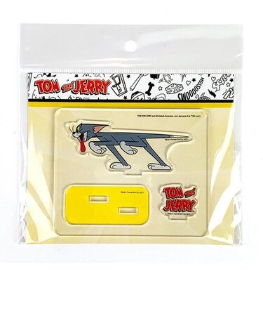 トムとジェリー トム アクリルスタンド トムポーズ ファニーアート インテリア コレクション トムジェリ日本製 (MCOR)