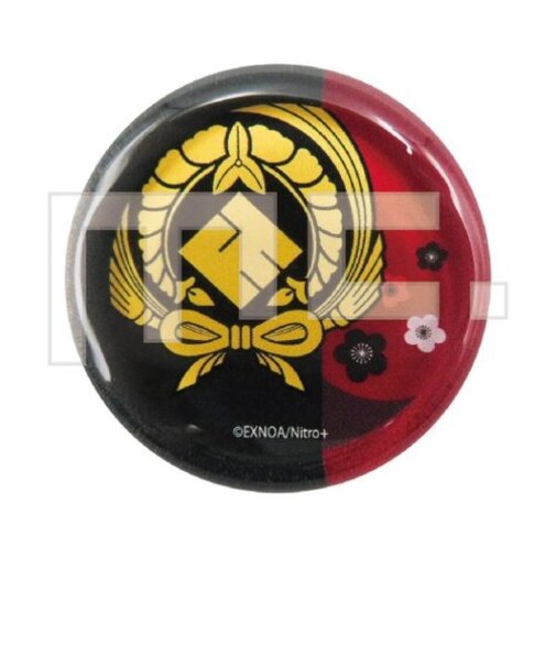 刀剣乱舞 ガラス箸置き　日向正宗 はしおき とうらぶ ブラック グッズ  (MCOR)