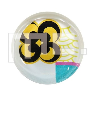 刀剣乱舞 ガラス箸置き　巴形薙刀 はしおき とうらぶ ホワイト グッズ  (MCOR)