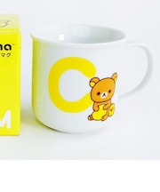 リラックマ イニシャルマグ C 日本製 食器 グッズ  (MCOR)(MCD)