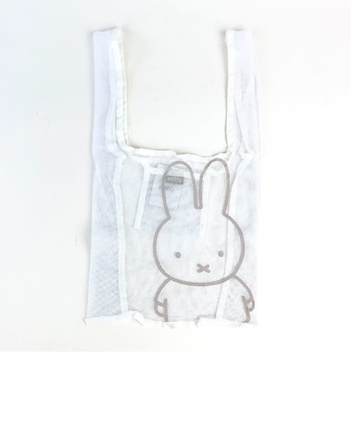 ミッフィー miffy メッシュエコバッグ WH バッグ ホワイト