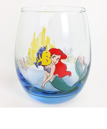 ディズニー アリエル 3Dグラス プリンセス コップ リトルマーメード グッズ