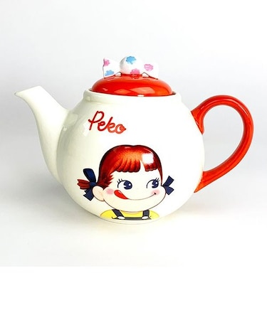 サンリオ ペコちゃん ティーポット 食器 クリーム グッズ