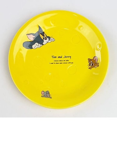 トムとジェリー  パスタ皿 トムジェリ イエロー お皿 食器