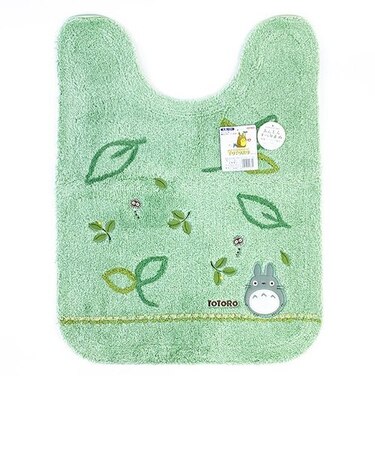 スタジオジブリとなりのトトロ トトロ 森の風 トイレマット マット ロングサイズ トイレ インテリア グリーン