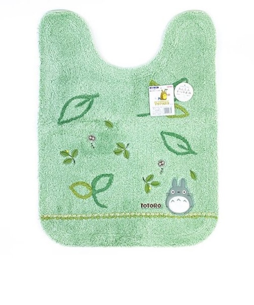 スタジオジブリとなりのトトロ トトロ 森の風 トイレマット マット ロングサイズ トイレ インテリア グリーン