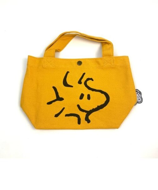 スヌーピー PEANUTS ミニトート バッグ イエロー 　 　