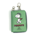 スヌーピー Peanuts スマートキーケース　スヌーピー　グリーン カー用品 グリーン 　 　