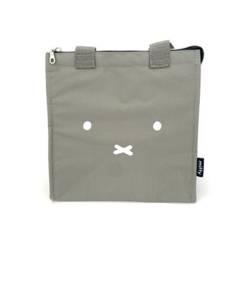 ミッフィー miffy 保冷ランチトート ランチバッグ グレー Lサイズ