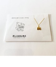 リラックマ RK×5108 おもちゃばこ Gold アクセサリー ネックレス コトバ