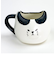 マグ ふてぶてしい猫 ぶちねこ マグカップ  白