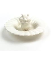 おつまみ皿 ハムスター 食器 皿 小物入れ 白