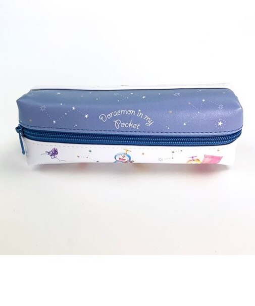 ドラえもん 2ルーム ペンケース 星空 ペンポーチ 筆箱 紺