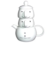 ティーフォーツー ユキダルマ ティーポット&ティーカップセット