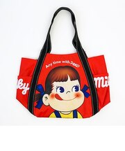 ペコちゃん バルーントート バッグ 旅行 学校 赤