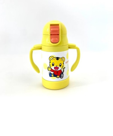 しまじろう 超軽量コンパクト両手ストローステンレスマグ (水筒) 480ml ベビー用品 4973307357626(MCD)