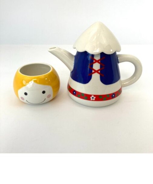 ティーセット  チロルの少女 ティーフォーワン （1人用ティーセット／ポット・カップ・茶こし）