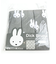 ミッフィー miffy Dick Bruna 顔だけミッフィー マイクロファイバーふきん キッチン 掃除 タオル グレー 30×30cm