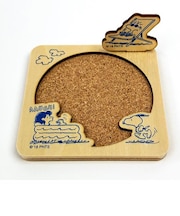 スヌーピー オーナメント付 コースター ウッドストック キッチン インテリア 日本製