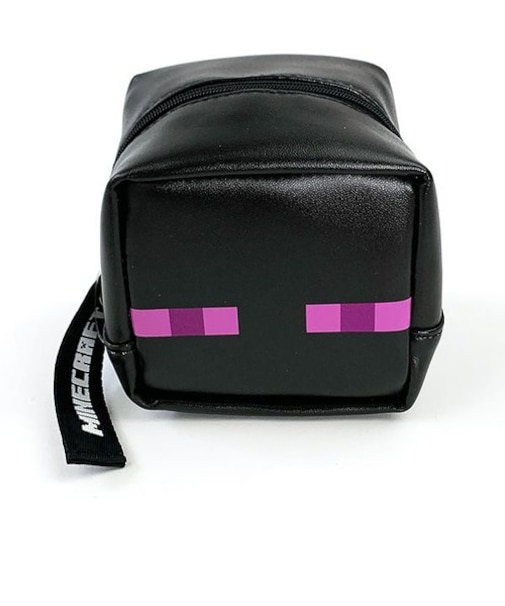 Minecraft マインクラフト マイクラ エンダーマン キューブ ポーチ 小物入れ 化粧ポーチ ブラック