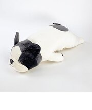 プレミアム ねむねむアニマルズ 抱きまくら ブブル ブルドッグ フレンチブル 犬 M ぬいぐるみ リラックス 癒し グレー