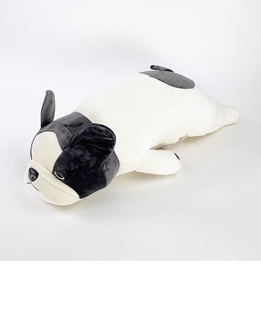 プレミアム ねむねむアニマルズ 抱きまくら ブブル ブルドッグ フレンチブル 犬 M ぬいぐるみ リラックス 癒し グレー