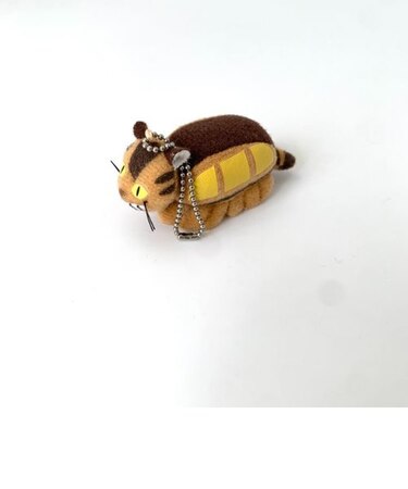 スタジオジブリ トトロ ネコバス ジブリコレクション ネコバス キーホルダー ブラウン