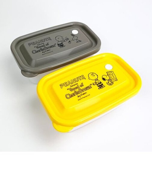 スヌーピー レンジパック 角型 S 450ml 保存容器 タッパー ランチ キッチン 日本製