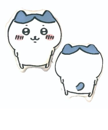 ちいかわ もちもちダイカット抱き枕 ハチワレ クッション