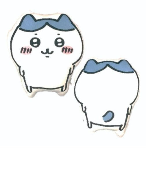 ちいかわ もちもちダイカット抱き枕 ハチワレ クッション