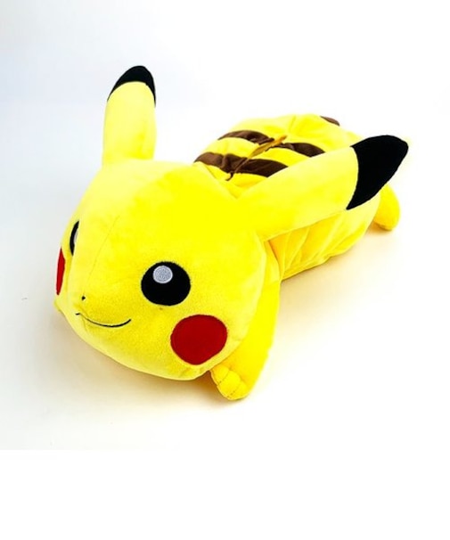 ポケットモンスター ポケモン ぬいぐるみティッシュカバー（寝そべり） ティッシュケース インテリア イエロー