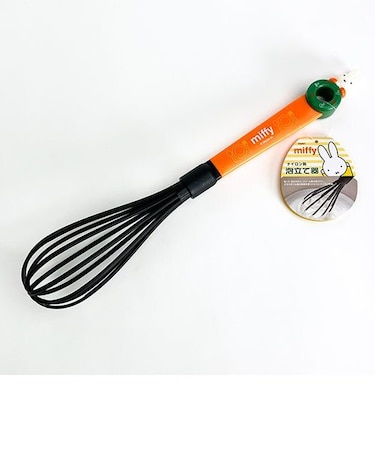 ミッフィー 泡だて器 カトラリー 調理器具 キッチン用品 オレンジ