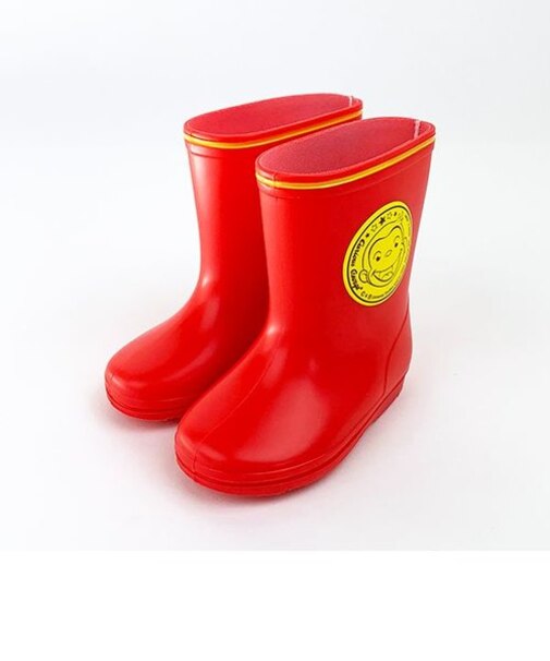 おさるのジョージ レインブーツ RD 13cm 長靴 雨 おでかけ こども 幼児 幼稚園 保育園