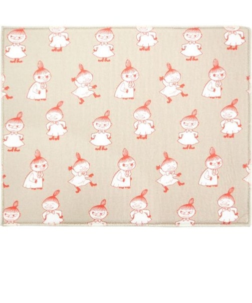 ムーミン ミィ MOOMIN 吸水水切りマット リトルミイ キッチン ベージュ