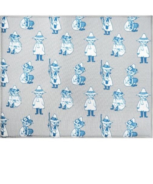 ムーミン スナフキン MOOMIN 吸水水切りマット キッチン グレー