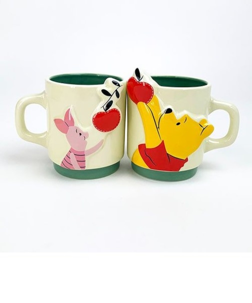 ディズニー クマのプーさん ペアマグ プーさん＆ピグレット 食器 かわいい